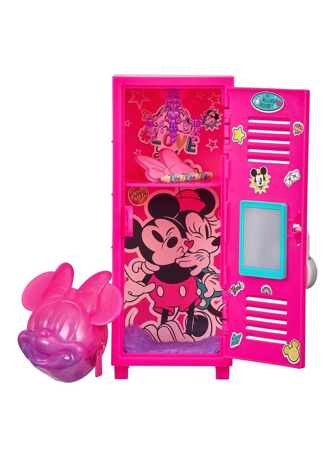 Disney Minnie Mouse Locker And Exclusive Backpack. Customize Your Locker With 10 Surprises