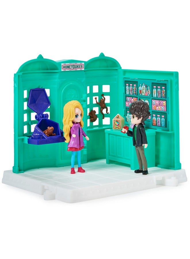 Harry Potter Magical Minis Honeydukes Sweet Shop With 2 Exclusive Figures And 5 Accessories Kids Toys For Ages 6 And Up