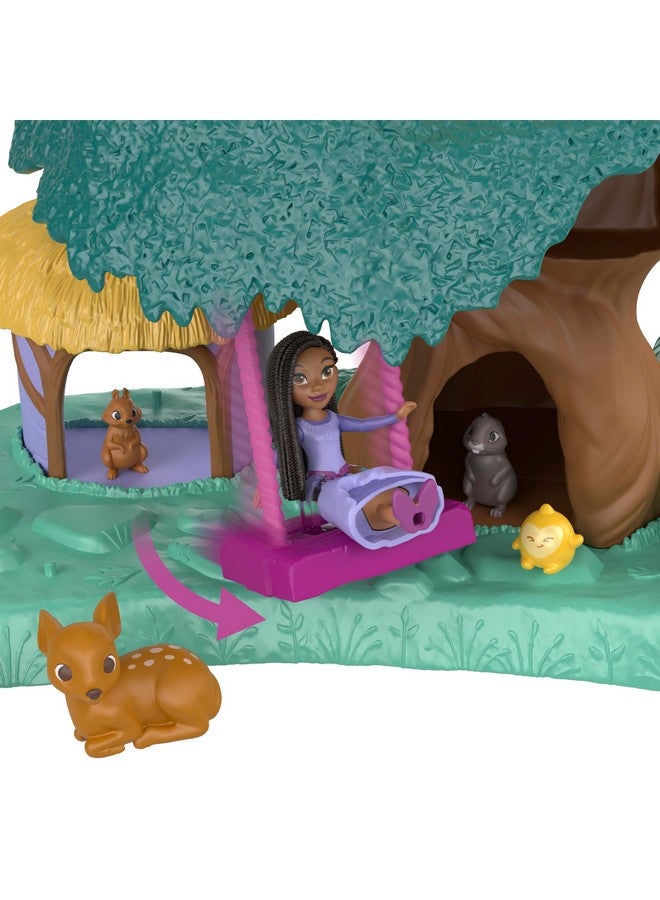 Disney Wish Magical Star Playset With Asha Mini Doll & 7 Surprise Wish Orbs Including 1 Star Figure & 6 Animal Friends