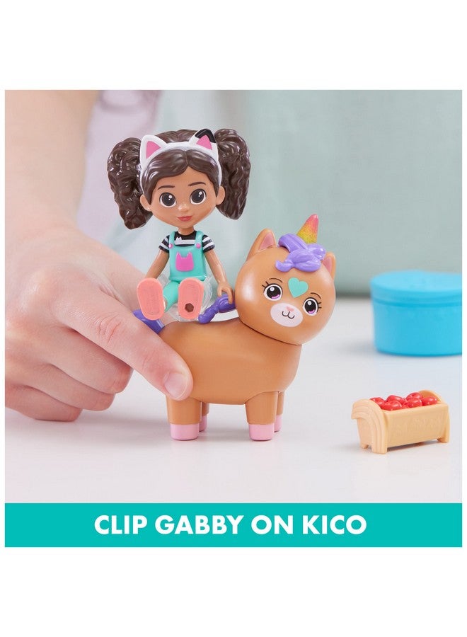 Gabby Girl And Kico The Kittycorn Toy Figures Pack With Accessories And Surprise Kids Toys For Ages 3 And Up