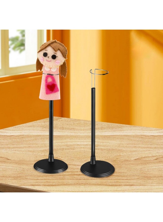 Doll Support Stands Black Adjustable Doll Stand Action Figure Display Stands Model Support Frame For Home Shop 45Cm
