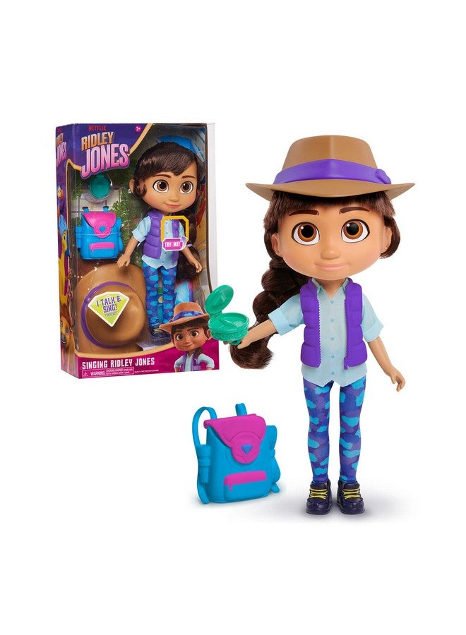 Netflix Singing Ridley Jones Doll 10Inch Articulated Poseable Doll And Accessories Talks And Sings Kids Toys For Ages 3 Up By Just Play