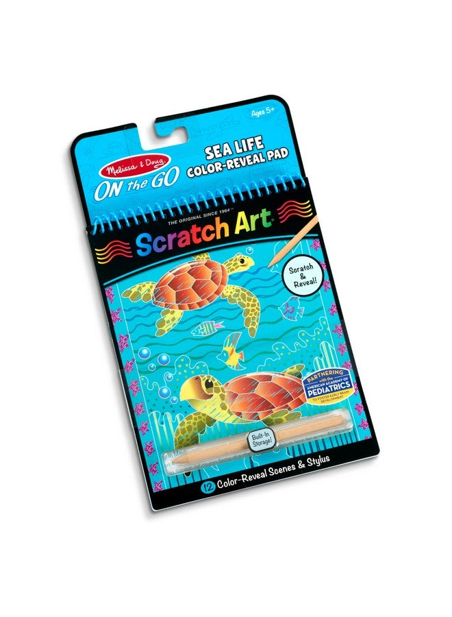 Sea Life Colorreveal Scratch Art Activity Pad