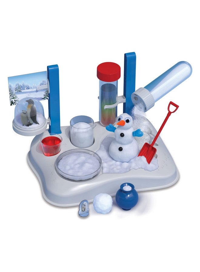 Ooze Labs Instant Snow Station Stem Experiment Kit & Lab Setup Make Your Own Fake Snow 11 Safe Fun Snowy Yearround Activities Diy Snow Globe Included Explore Polymers