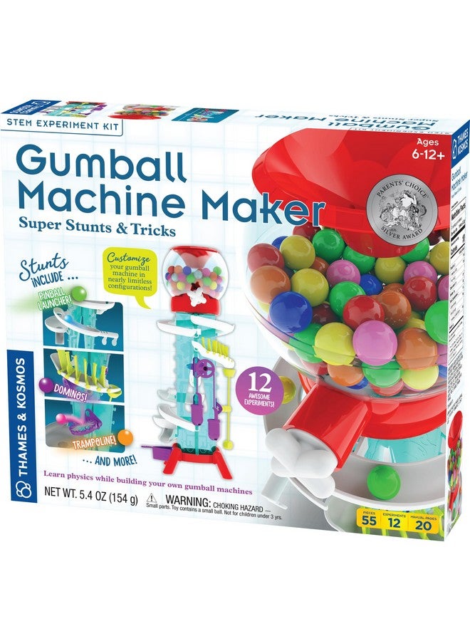 Gumball Machine Maker Lab Build Machines With Physics & Engineering Lessons 12 Experiments Make Your Own Gumball Machines Includes Gumballs Award Winner