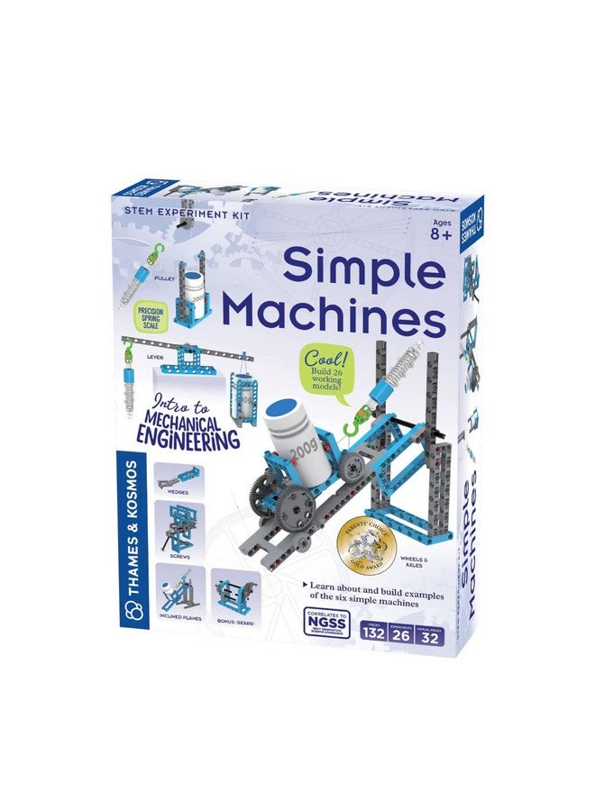 Simple Machines Science Experiment & Model Building Kit Introduction To Mechanical Physics Build 26 Models To Investigate The 6 Classic Simple Machines