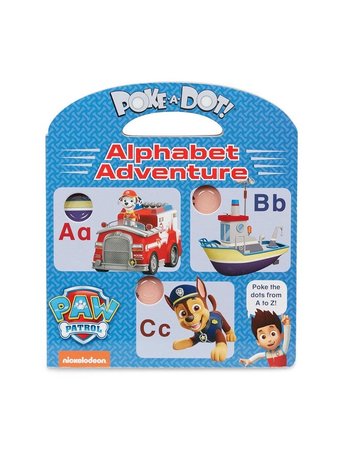 Paw Patrol Children'S Book Pokeadot Alphabet Adventure Paw Patrol Activity Book Paw Patrol Books For Preschoolers Abc Books For Toddlers Ages 1+