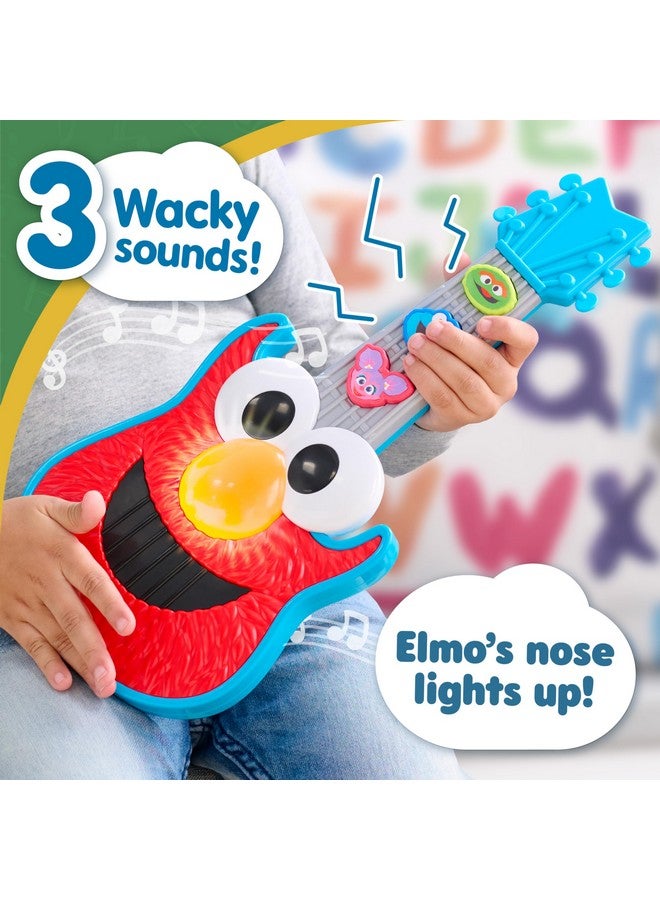 Sesame Street Rock With Elmo Guitar Dress Up And Pretend Play Lights And Sounds Preschool Musical Toy Kids Toys For Ages 2 Up By Just Play