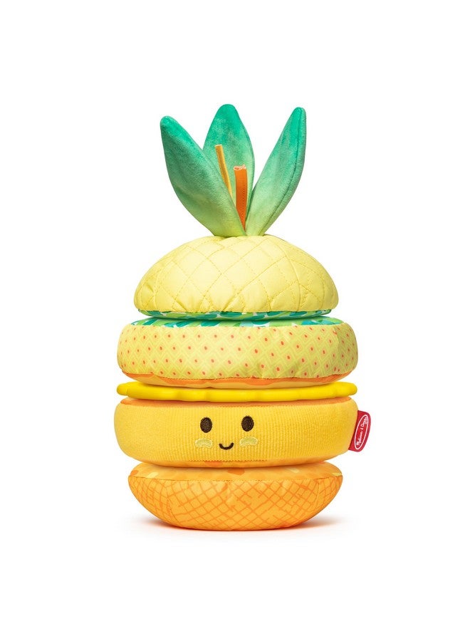 Multisensory Pineapple Soft Stacker Infant Toy Stacking Toys For Babies Pineapple Stacking Toy For Infants