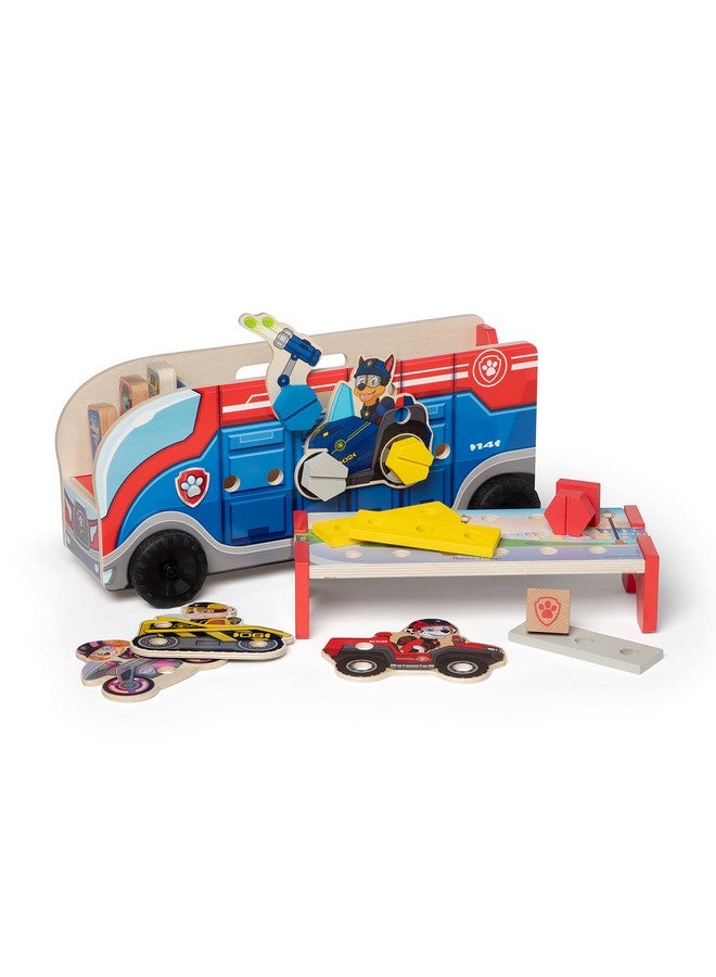 Paw Patrol Match & Build Mission Cruiser Fsccertified Materials