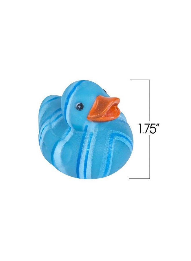 Multicolored Pattern Rubber Duckies For Kids Pack Of 12 Cute Duck Bath Tub Pool Toys Fun Carnival Supplies Birthday Party Favors For Boys And Girls