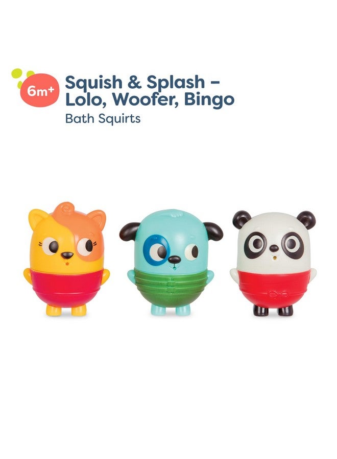 Mold Free Bath Toys Squish & Splash Water Play & Bath Time Colorchanging Animals Easy Cleaning Bath Toy 6 Months +
