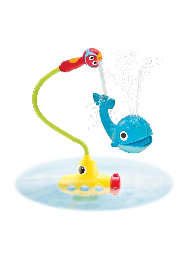 Baby Bath Toy (Ages 13) Submarine Spray Whale With Hand Pump And Hose Mold Free Battery Operated Toddler Water Toy With Easy To Grip Hand Shower Make Bath Time Magical For Infants & Baby
