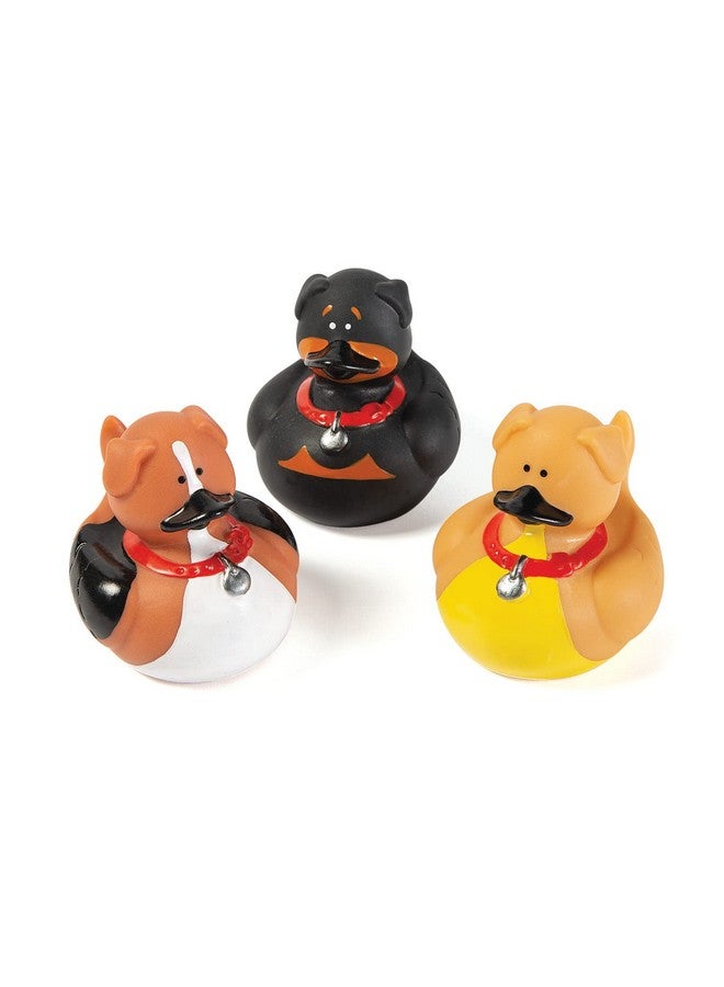 Dog Rubber Duckies Set Of 12 Ducks Party Favors And Giveaways