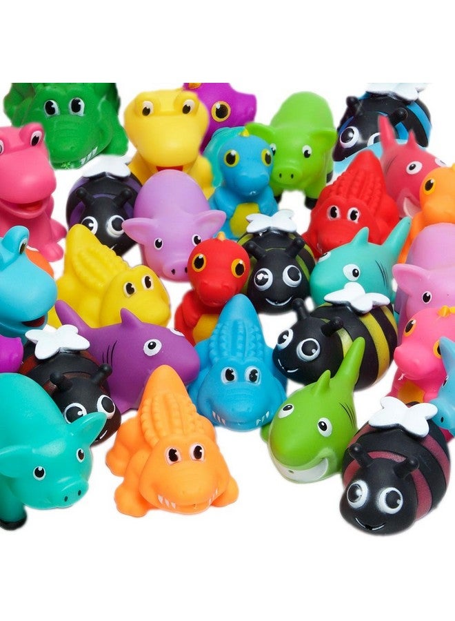 72 Pc 2 Inch Rubber Animal Mix