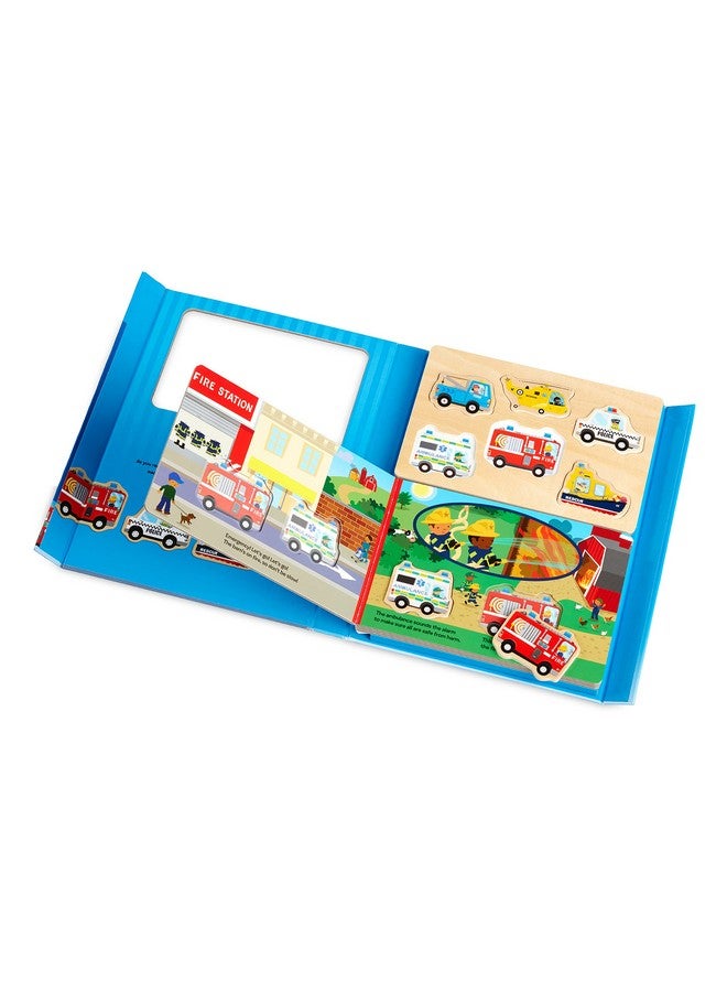 To The Rescue Book And Wooden 6Piece Puzzle Play Set