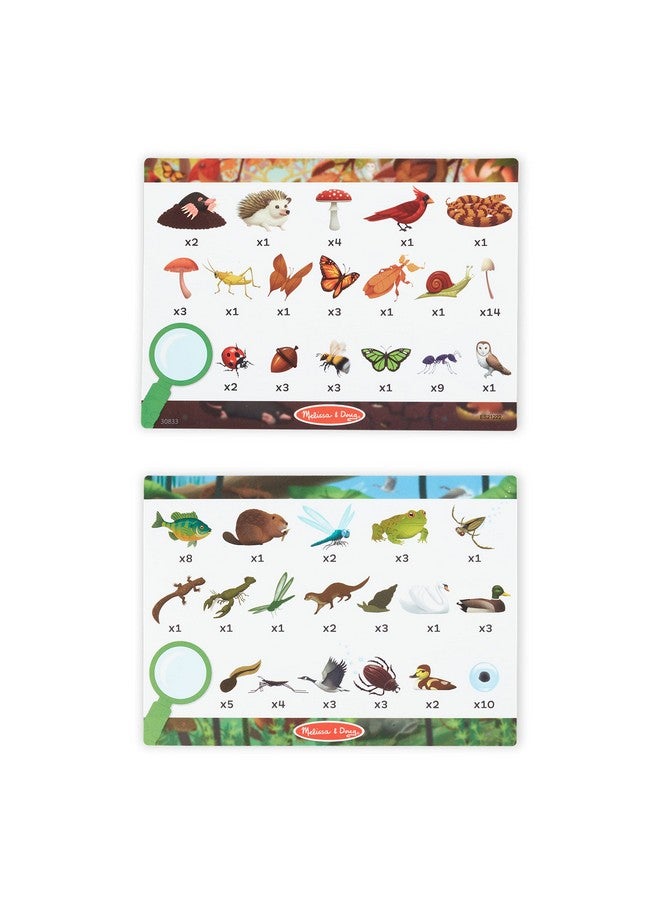 Let'S Explore Doublesided Seek & Find Puzzle Outdoorthemed Doublesided Wildlife Puzzle For Kids Fsccertified Materials