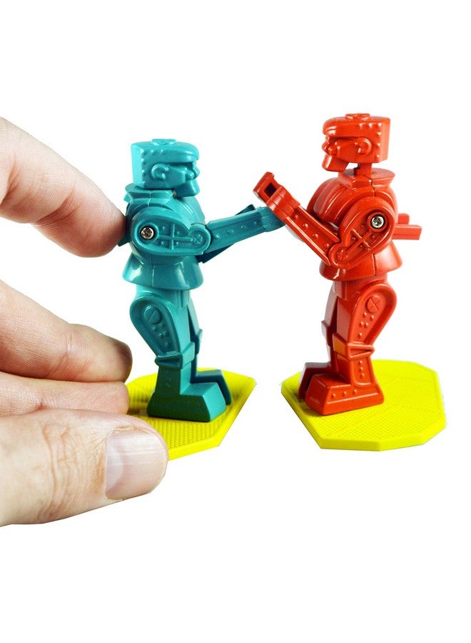 Rockem Sockem Robots Miniature Version Of The Classic Game Fully Playable Official Replica Of The Original Blue And Red Boxing Robots Game