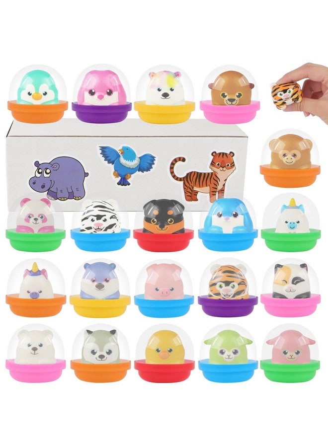 20 Pcs Foam Squishies Toys Slow Rising Squishies Toys Bulk Animal Squishies For Kids 812 Party Favors Pinata Stuffers Classroom Prizes Carnival Prizes Birthday Gift