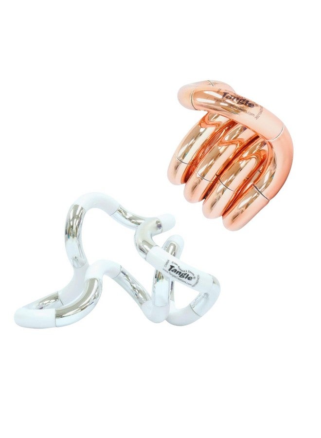 ® Palm Metallic 2Pack Steel Silver And Rose Gold