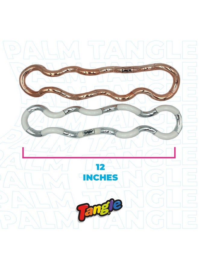 ® Palm Metallic 2Pack Steel Silver And Rose Gold