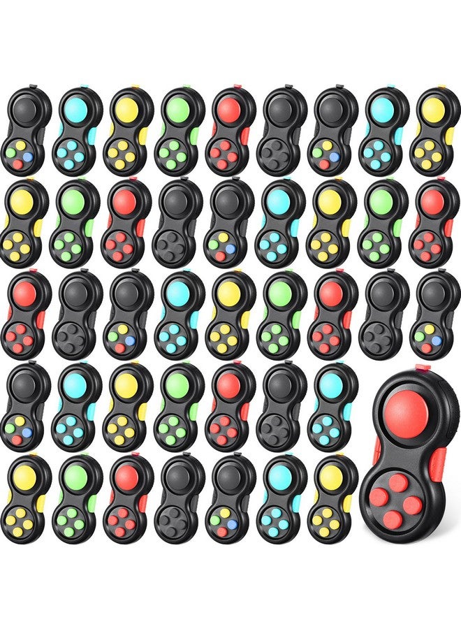 42 Pieces Controller Bulk Party Favors Mini Fidget Controller Toy Pad Handheld Game Clicker Controller For Anxiety And Stress Relief Birthday Return Gifts Stocking Stuffers For Boy Girl