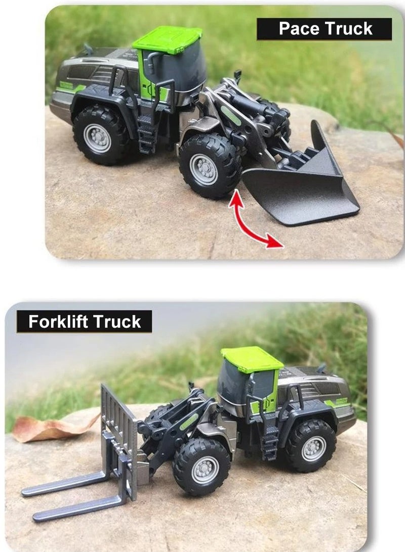 Construction Vehicle Toy, Heavy Duty Pace Car For Pretend Play, Realistic Engineering Diecast Vehicle Toy, Durable Safe Construction Model Vehicle For Children, (1pc, Pace Car)