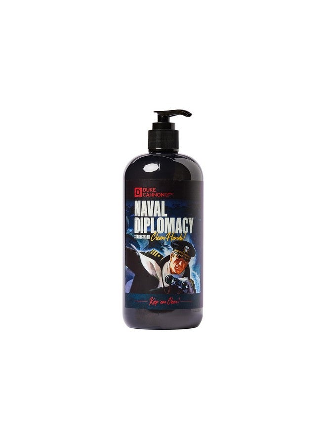 Liquid Hand Soap Naval Diplomacy 17 Fl Oz Keep 'Em Clean With Notes Of Fresh Water Citrus And White Woods