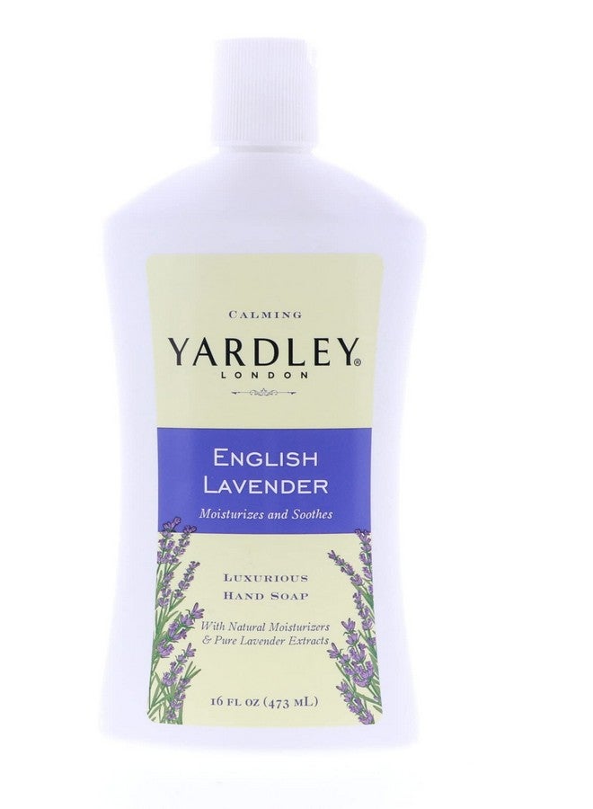 London Liquid Hand Soap English Lavender 16 Oz (Pack Of 4)