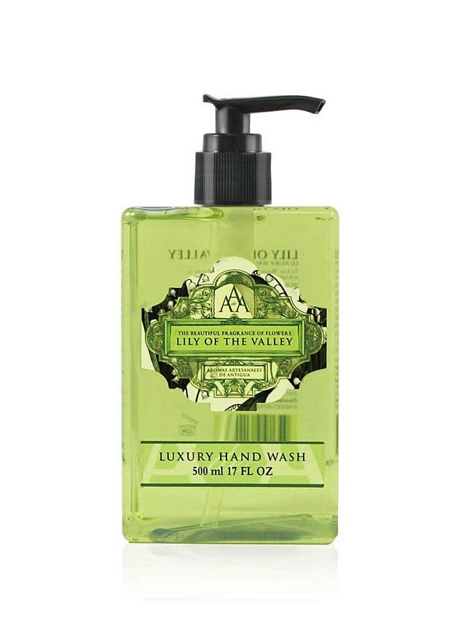 Aaa Floral Lily Of The Valley Luxury Moisturizing Hand Wash Enriched With Shea Butter 500 Ml 17 Fl Oz