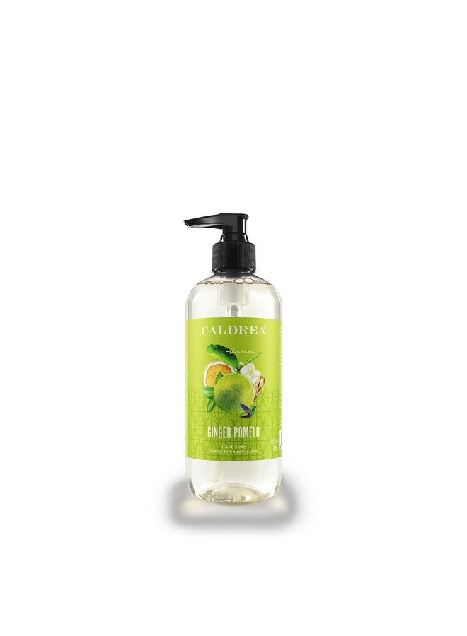 Hand Wash Soap Aloe Vera Gel Olive Oil And Essential Oils To Cleanse And Condition Ginger Pomelo Scent 10.8 Oz