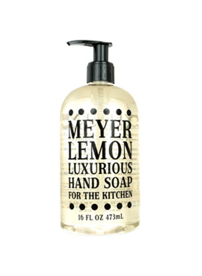 Greenwich Bay Trading Co. Luxurious Hand Soap For The Kitchen 16 Ounce Meyer Lemon
