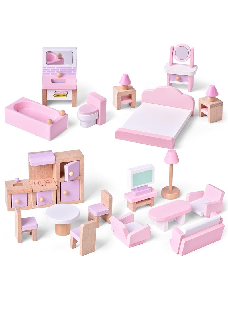 Mini Doll Nurse Clinic Set, Durable Plastic Dollhouse Clinic Furniture Set, Role-playing Parent-child Interactive Game, Miniature Doll House Accessories For Children, (6304b Nurse None)