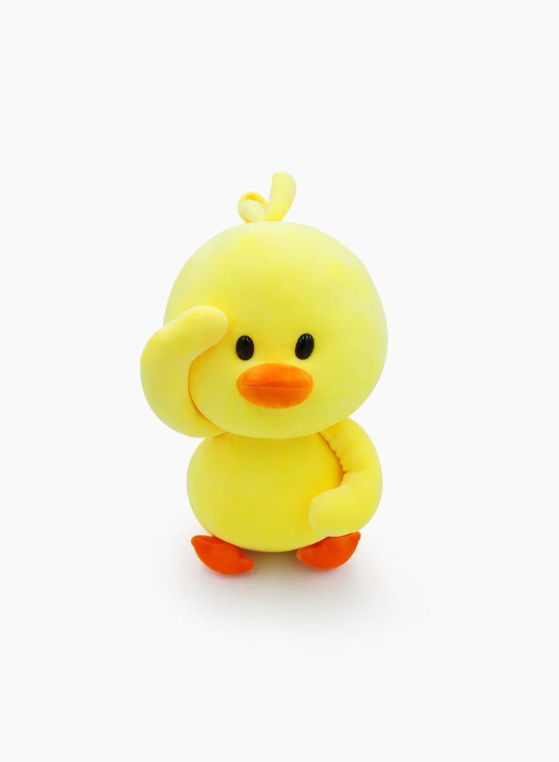 Dancing Plush Ducks Soft Toys Plush Toy Korean Netred Wearing Little Yellow Duck 10cm
