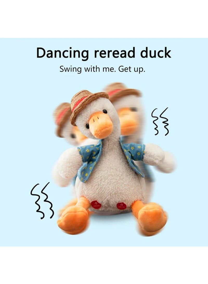 Repeated Ducks Lovely Talking Repeat Musical Stuffed Educational Toy Children'S Plush Toy Fun