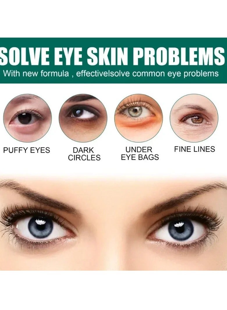 Eye Cream For Women Quick Wrinkle Removal Eye Cream, Tighten Wrinkles Eye Cream,  Anti Dark Circles Eye Serum For Whitening Under Eye Skin Puffiness Fade Line