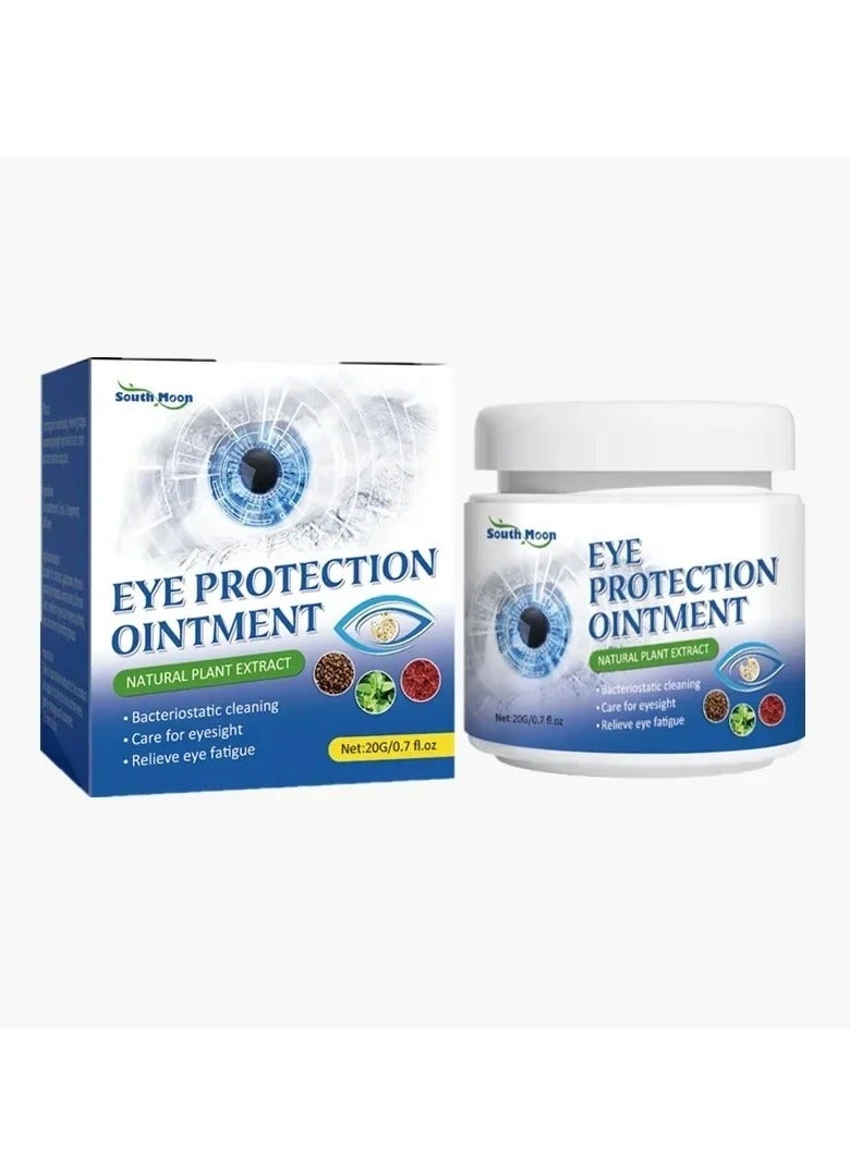 Eye Relief Ointment, Natural Formula Eye Relief Cream, Long Lasting Night Protection Instant Eye Cream For Redness And Soreness, Eye Soothing Ointment For Rehydrating And Rejuvenating Dry Eyes