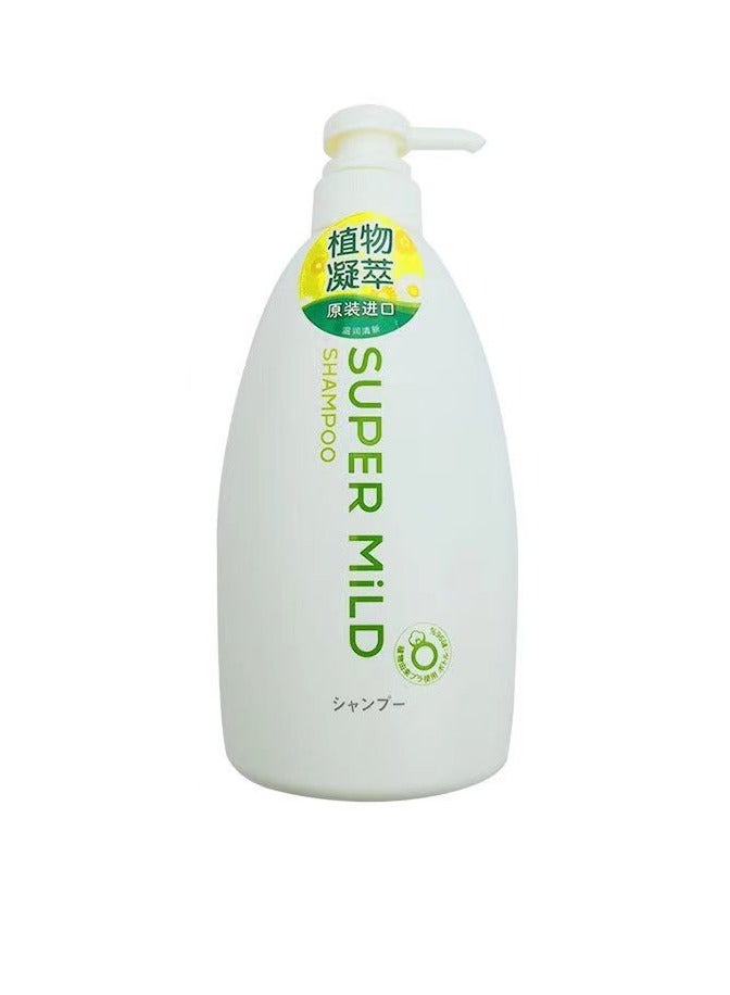 Shiseido Super Mild Hair Shampoo &Conditioner - 2 x 600ml,Pack of 2