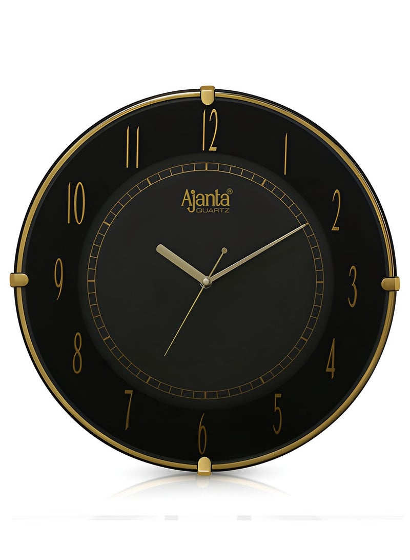 Ajanta Wall Clock – Fancy Clock – 1197 – Black