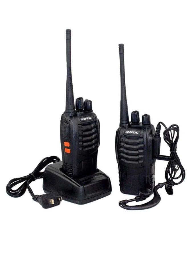 Premium Quality Baofeng 888s Walkie Talkie Set - 5W FM Handheld Two Way Radio Pair with Charging - Long Range, Durable Design, Easy to Use - Ideal for Outdoor Activities, Events, and More
