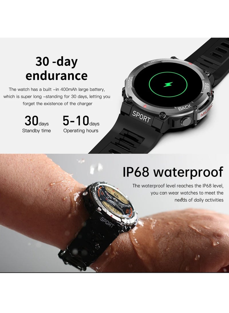 Rugged Smart Watch, 1.39