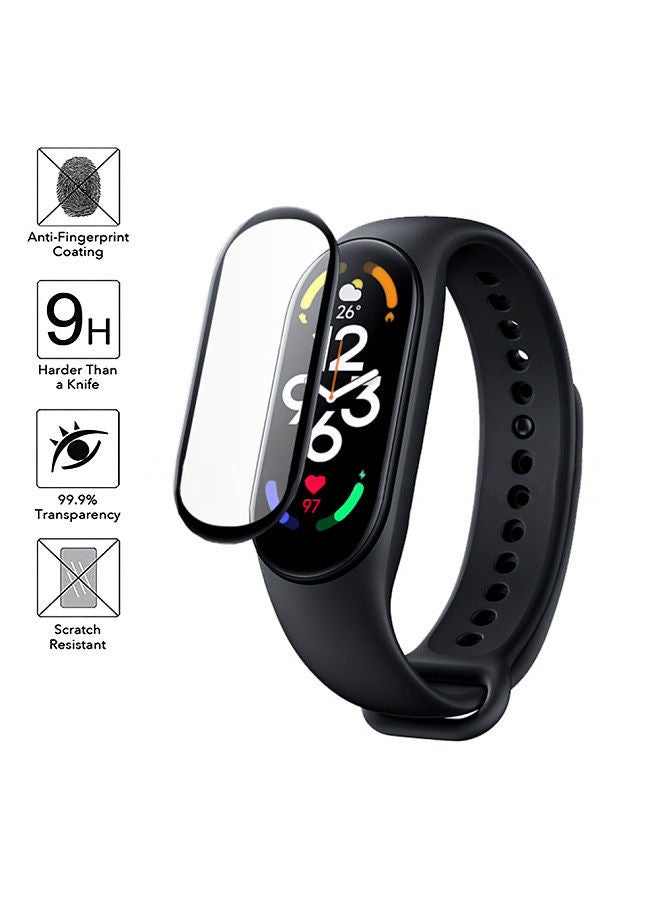 Suitable For Xiaomi Mi Band 7 Protective Film Full Screen Covering Mi Band 7Pro Composite Film 3D Watch HD Film High-definition packaging with kraft paper
