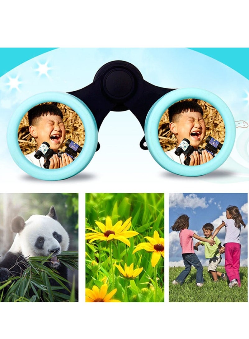 Kids Binoculars, Children Educational Folding Telescope, Compact High Power Kids Binoculars for Bird Watching, Hiking, Hunting, Outdoor Games