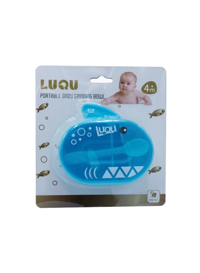 Portable Lightweight Baby Grinding Bowl With Food Grade PP Material, Safe, and BPA Free