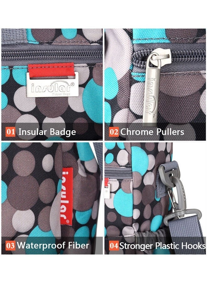 7-Piece Multi Function Diaper Bag Set