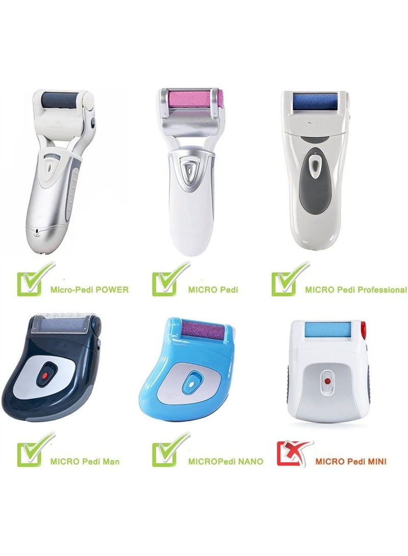 Electronic Foot File Replacement Roller, 5 Pcs Pedicure Hard Skin Remover Refills, Foot Care Tools, Coarse Replacement Roller