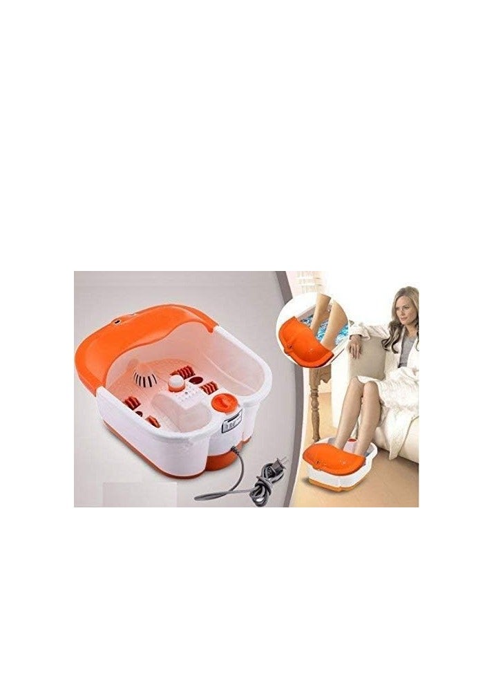 Foot Bath Spa Massager and Roller Callus Remover