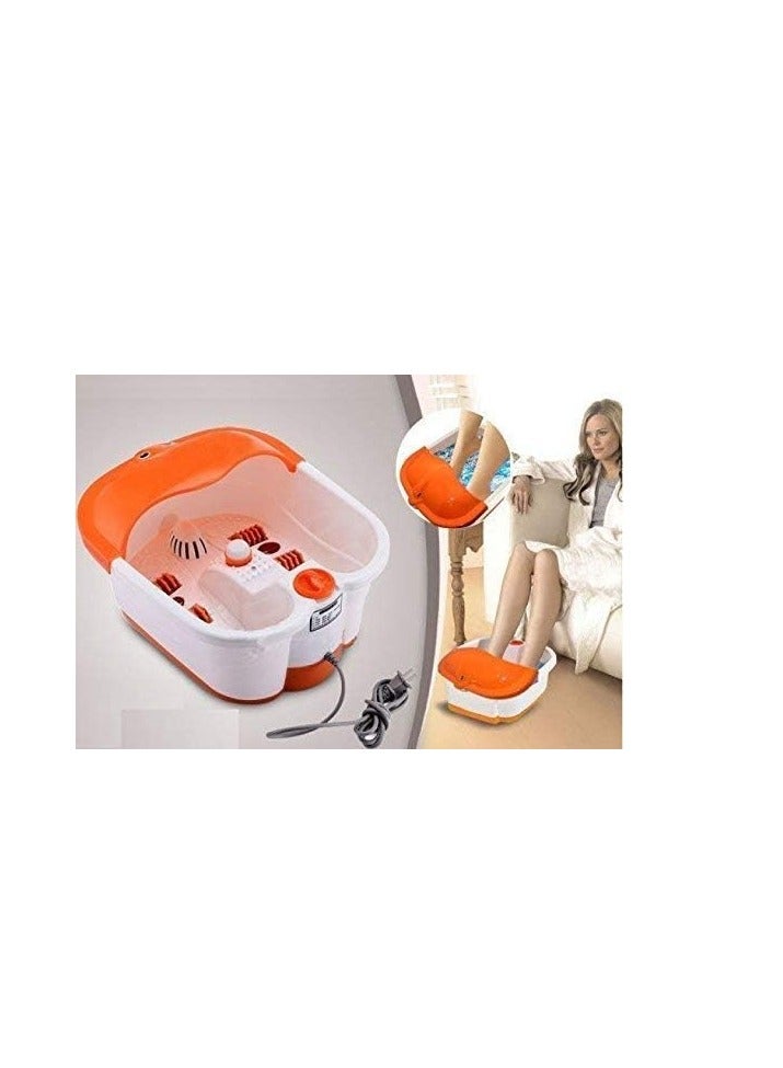 Multi-function Vibrating Footbath Massager With Water Heating