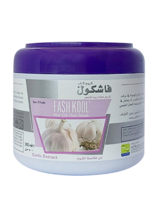 Hot Oil Hair Mask Garlic Exract Purple 500ml