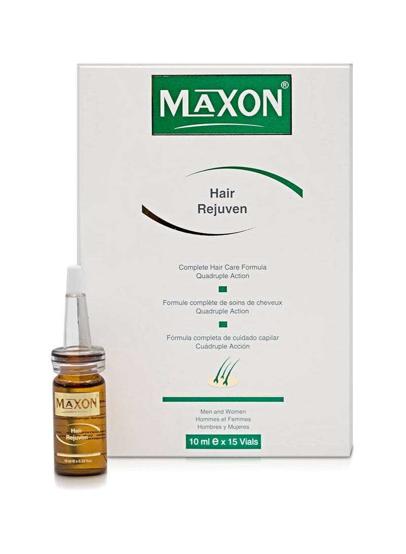 Max-on,Hair Rejuven Ampoules.